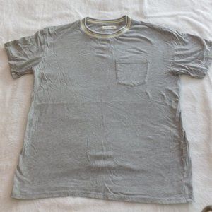 Pacsun Tee Top shirt plain Gray Small S